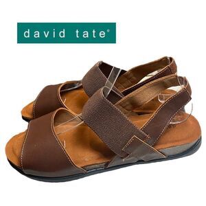 BEAUTIFUL David Tate Brown Sandals NWOT